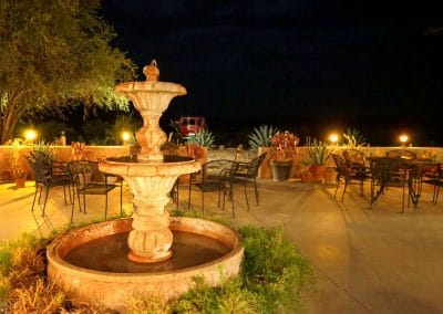 Dude Ranch Courtyard Fountain