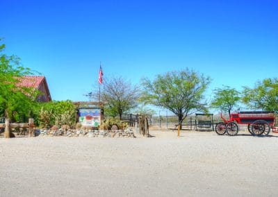 Stagecoach Trails Guest Ranch entrance