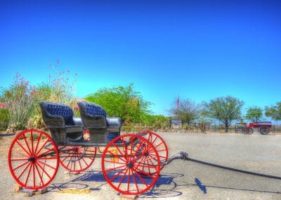 Antique Surrey Wagon at Dude Ranch