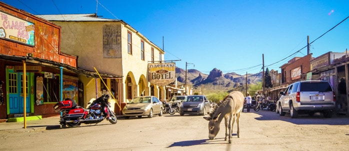 Oatman Mining Town