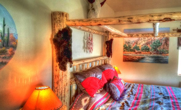 Dude ranch accommodation Navajo King Bedroom