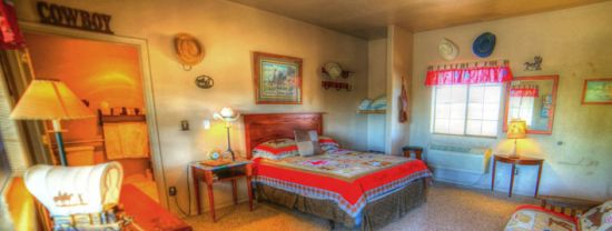 Dude Ranch guest room