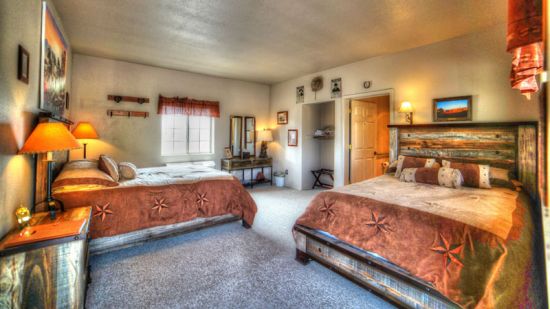 Dude Ranch guest room