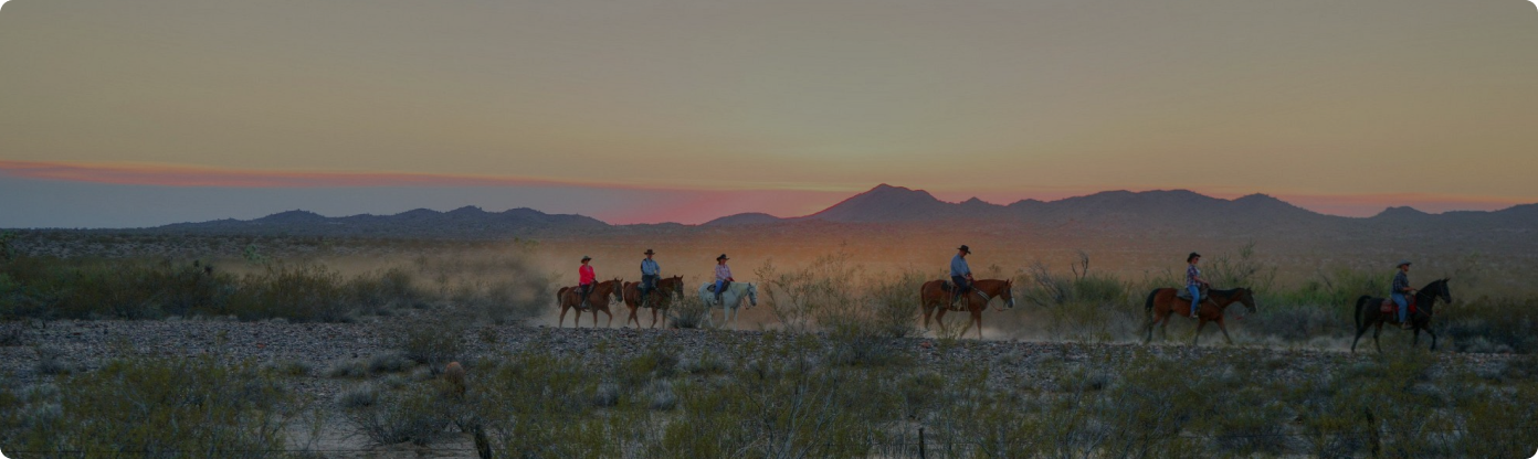Horse riding at an all-inclusive dude ranch Stagecoach Trails Guest Ranch