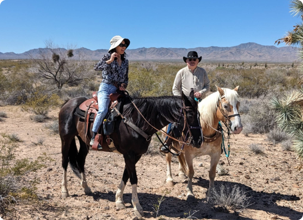 Horse riding at an all-inclusive dude ranch Stagecoach Trails Guest Ranch