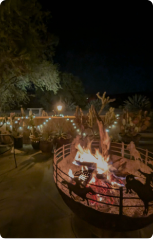 all-inclusive dude ranch campfires