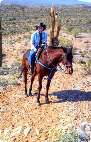 Horseback riding at an Arizona all-inclusive dude ranch